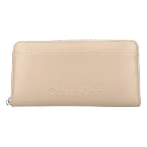 Dámská peněženka Calvin Klein Montea - béžová