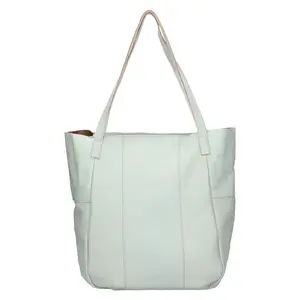 Dámská kožená kabelka Lagen Zinnia - světle zelená