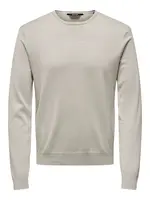Only & Sons Sveter 'ONSWyler'  sivobéžová