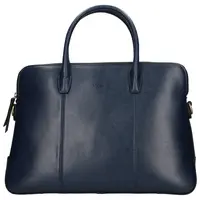 Elegantní dámská kožená kabelka Katana Celesta - tmavě modrá