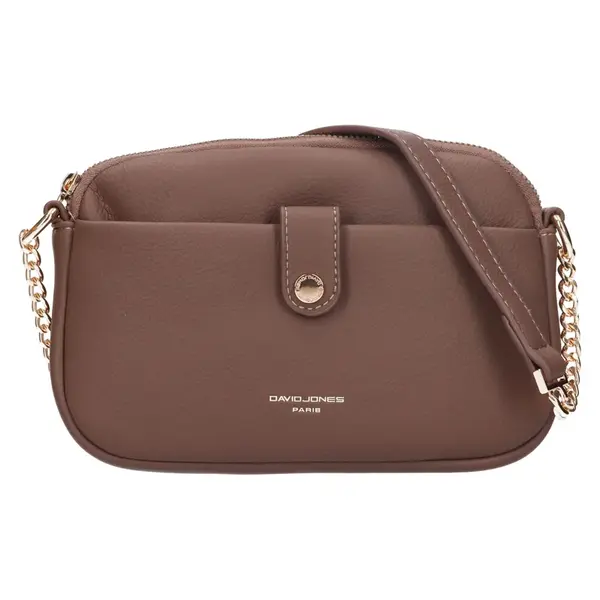 Dámska crossbody kabelka David Jones Diseta - hnedá