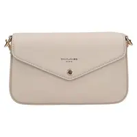 Dámská crossbody kabelka David Jones Sheena - šedo-béžová