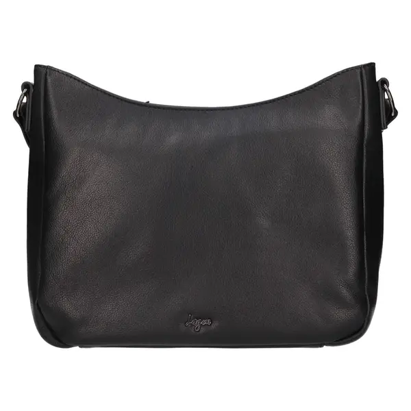 Dámská kožená kabelka Lagen Jadranka - černá