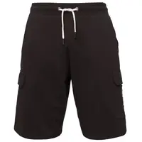 Willard SERGI Pánské pohodlné šortky, černá, velikost XXXL