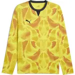 Puma TEAMTARGET GL LS JERSEY Pánský brankářský dres, žlutá, velikost