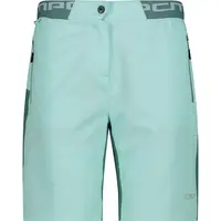 CMP WMN BIKE BERMUDA Dámské volné cyklistické kraťasy, světle zelená, velikost