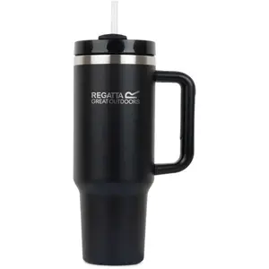 REGATTA OUTDOORS THERMULATE INSULATED MUG 1,2L Termo láhev, černá, velikost 1,2 L