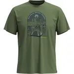 Smartwool STREETS TO PEAKS GRAPHIC SS TEE Pánské triko, zelená, velikost