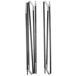 YATE LIGHT ONE Náhradní tyčky ke stanu, černá, velikost