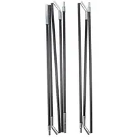 YATE LIGHT ONE Náhradní tyčky ke stanu, černá, velikost