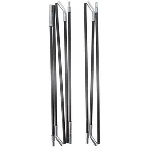 YATE LIGHT ONE Náhradní tyčky ke stanu, černá, velikost