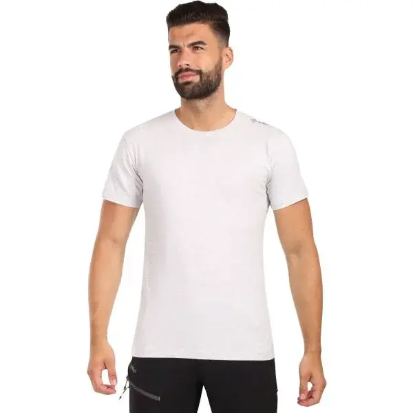 KILPI PROMO Pánské bavlněné tričko, šedá, velikost