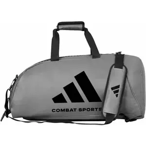 adidas 2IN1 BAG PU COMBAT SPORTS S Sportovní taška, šedá, velikost