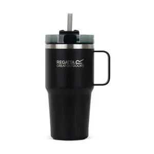 REGATTA OUTDOORS THERMULATE INSULATED MUG 0,6L Termo hrnek, černá, velikost 600 ML