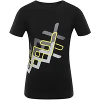 NAX ILBO Dětské triko, černá, velikost 116-122