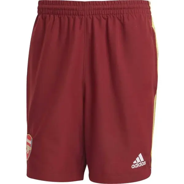 adidas ARSENAL UBP SHORTS Pánské fotbalové kraťasy, vínová, velikost