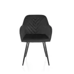 MID.YOU ŽIDLE S PODRUČKAMI, černá