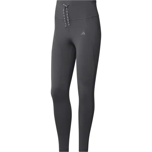 adidas RUNNING ESSENTIALS LEGGINGS Dámské běžecké legíny, tmavě šedá, velikost