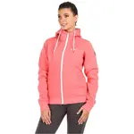 KILPI RAJANA Dámská bavlněná mikina, růžová, velikost