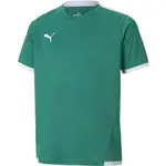 Puma TEAM LIGA JERSEY TEE Juniorské fotbalové triko, zelená, velikost