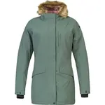Hannah CAROLI Dámský zimní kabát s membránou, zelená, velikost
