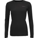 Craft CORE WARM BASELAYER LS Dámské funkční triko, černá, velikost