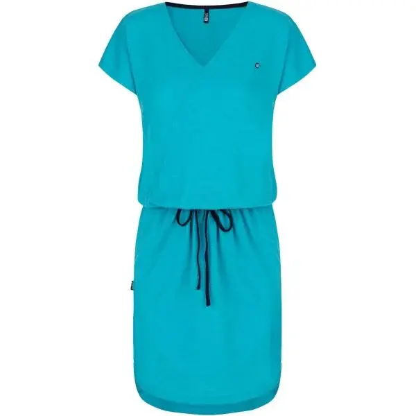 LOAP BLAKAVA Dámské šaty, tyrkysová, velikost