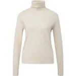 s.Oliver KNITTED PULLOVER Dámský pletený svetr, béžová, velikost