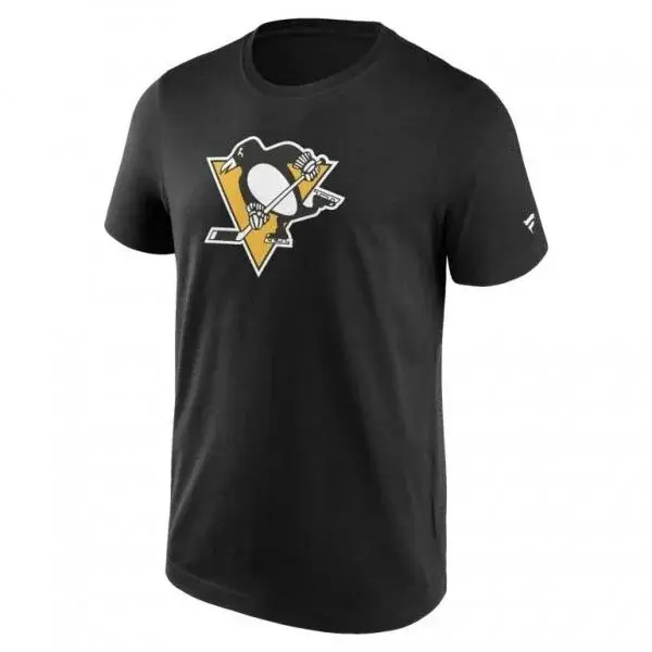 FANATICS NHL PRIMARY LOGO GRAPHIC PITTSBURGH PENGUINS Pánské triko, černá, velikost XXL