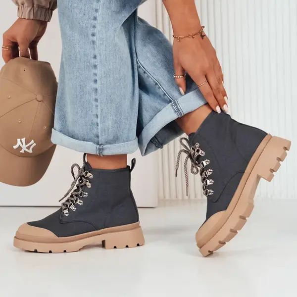 Dámské boty MOSS Barva modrá DSTREET