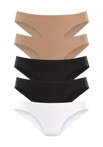 PETITE FLEUR Nohavičky  béžová / čierna / biela