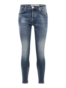 Goldgarn Džínsy 'U2'  modrá denim