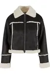Urban Classics Prechodná bunda  čierna / biela