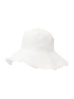& Other Stories Klobúk  biely denim