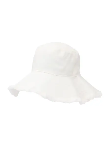 & Other Stories Klobúk  biely denim