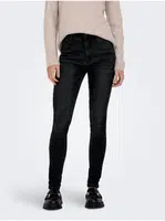 Černé dámské skinny fit džíny ONLY Luna - Dámské