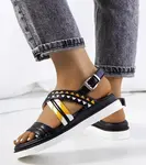 Gemre Black women's sandals Doren