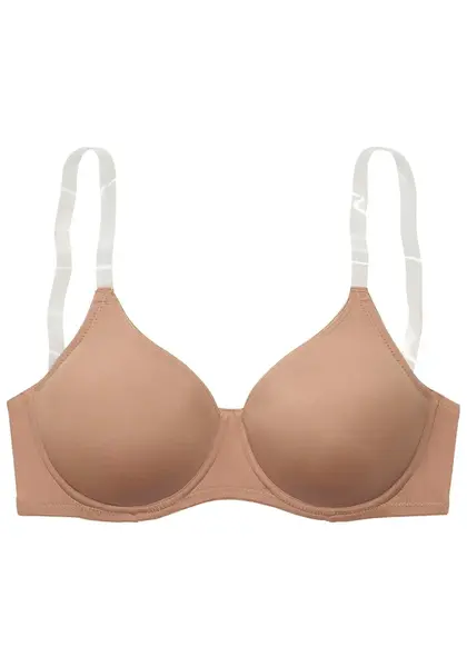 NUANCE Podprsenka  svetlohnedá