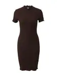 Urban Classics Šaty  čokoládová