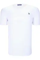 T8568 DEWBERRY V-NECK MEN'S T-SHIRT-PLAIN WHITE
