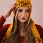Dámská kšiltovka s dlouhýma ušima Nadia K321 hořčicová