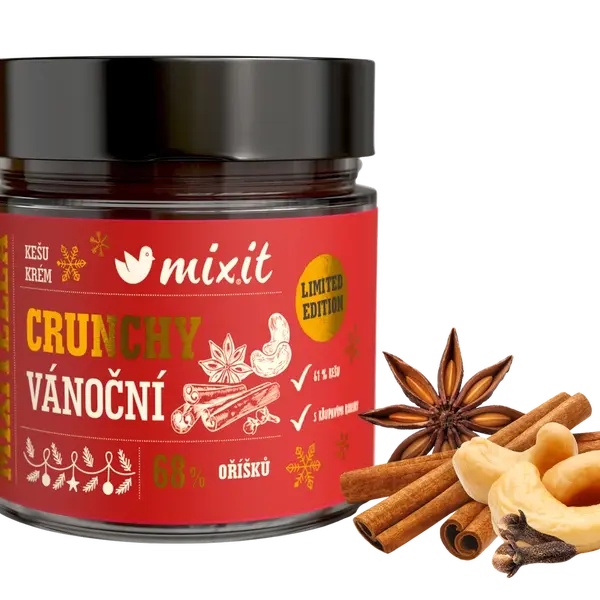 MIXIT Mixitella Crunchy Premium – Vánoční 220 g