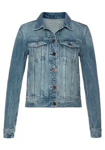 LASCANA Prechodná bunda  modrá denim