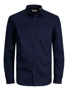 JACK & JONES Košeľa 'Cardiff'  tmavomodrá