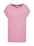 Urban Classics Tričko  pastelovo ružová