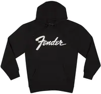 Fender Logo Date Back Hoodie Black M
