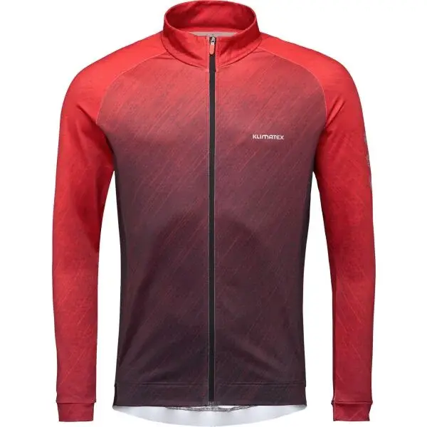 Klimatex HINAU Pánsky hrejivý cyklodres, červená, veľkosť XXXL