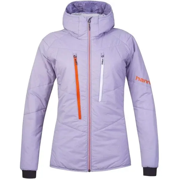 Hannah GABBY HOODY II Dámska zateplená bunda, fialová, veľkosť