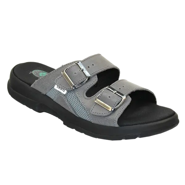 SANTÉ Pánské pantofle N/517/32S/90/CP ANTRACIT v.47