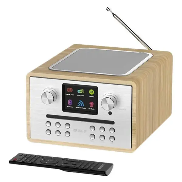 Majority Homerton 2 Oak, music system